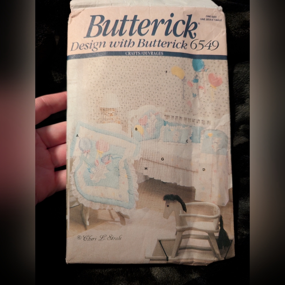 Vintage baby pattern